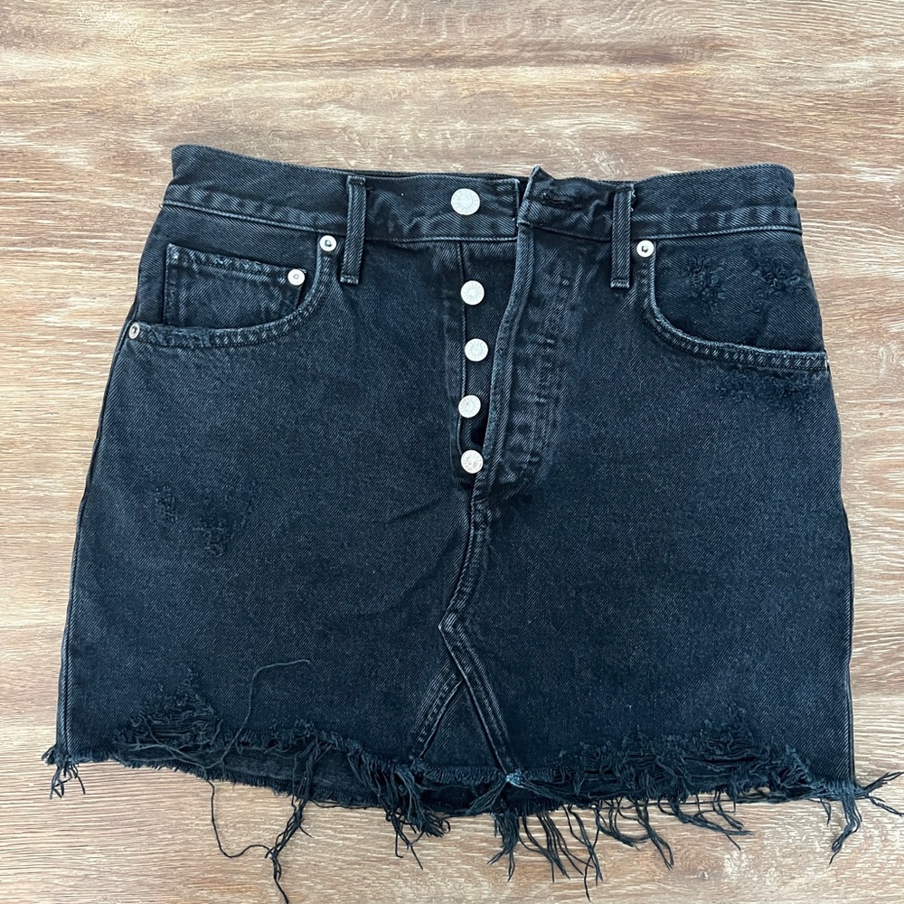 Agolde denim skirt